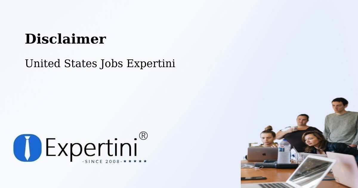Disclaimer – Mission - United States Jobs Expertini